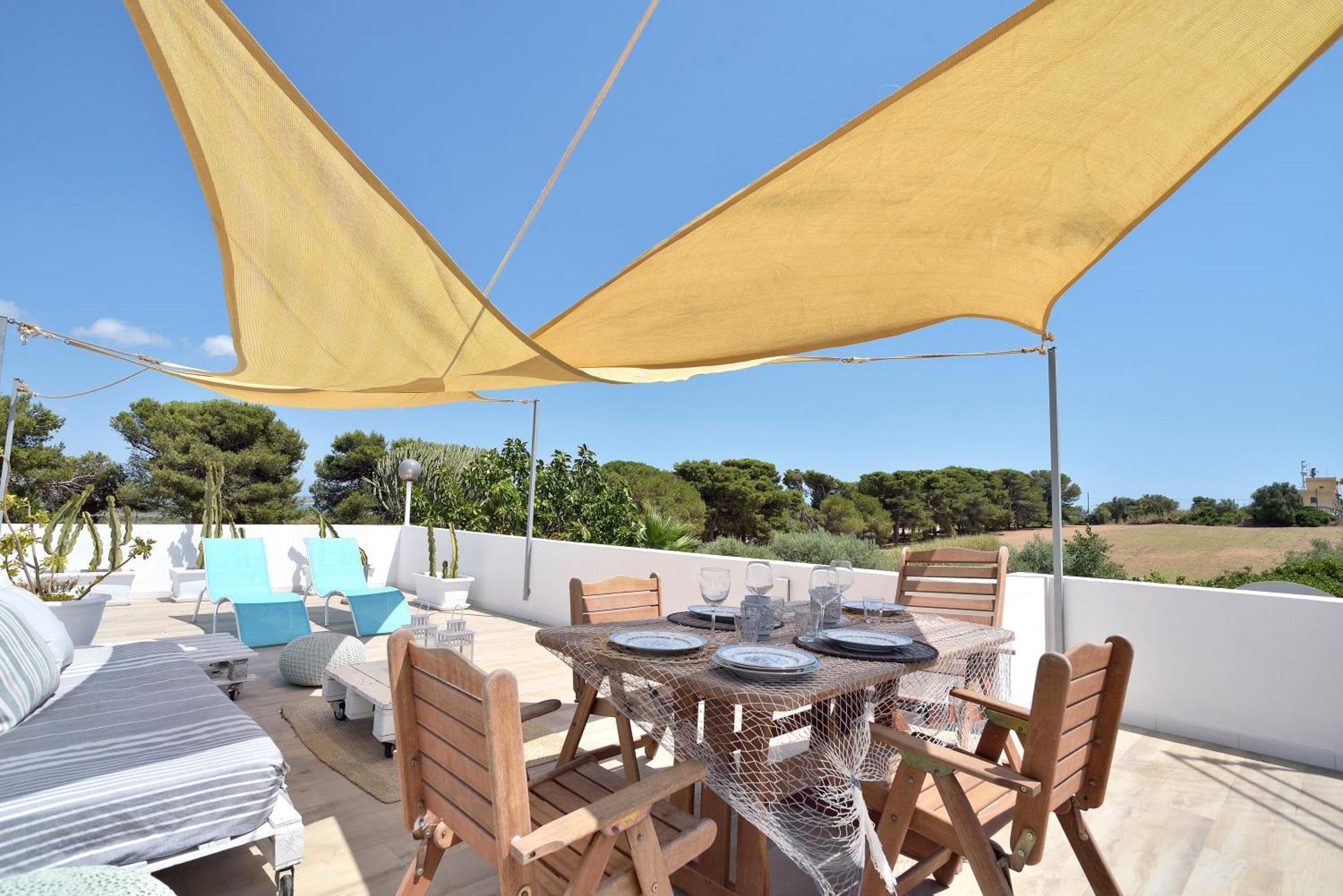 Romantic House Terrazza Vista Mare Santa Maria Del Focallo Bilik gambar